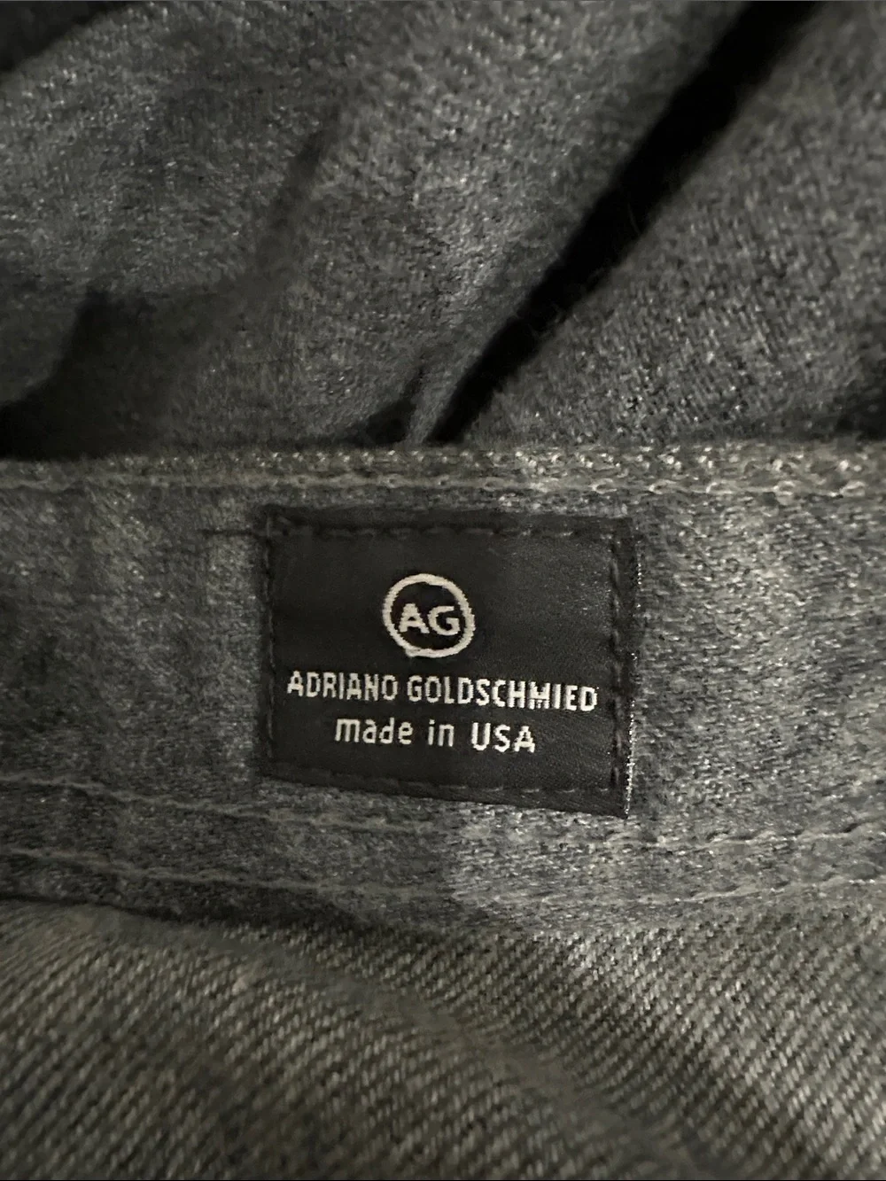 AG Adriano Goldschmied Matchbox Jeans slim straight gray size 32